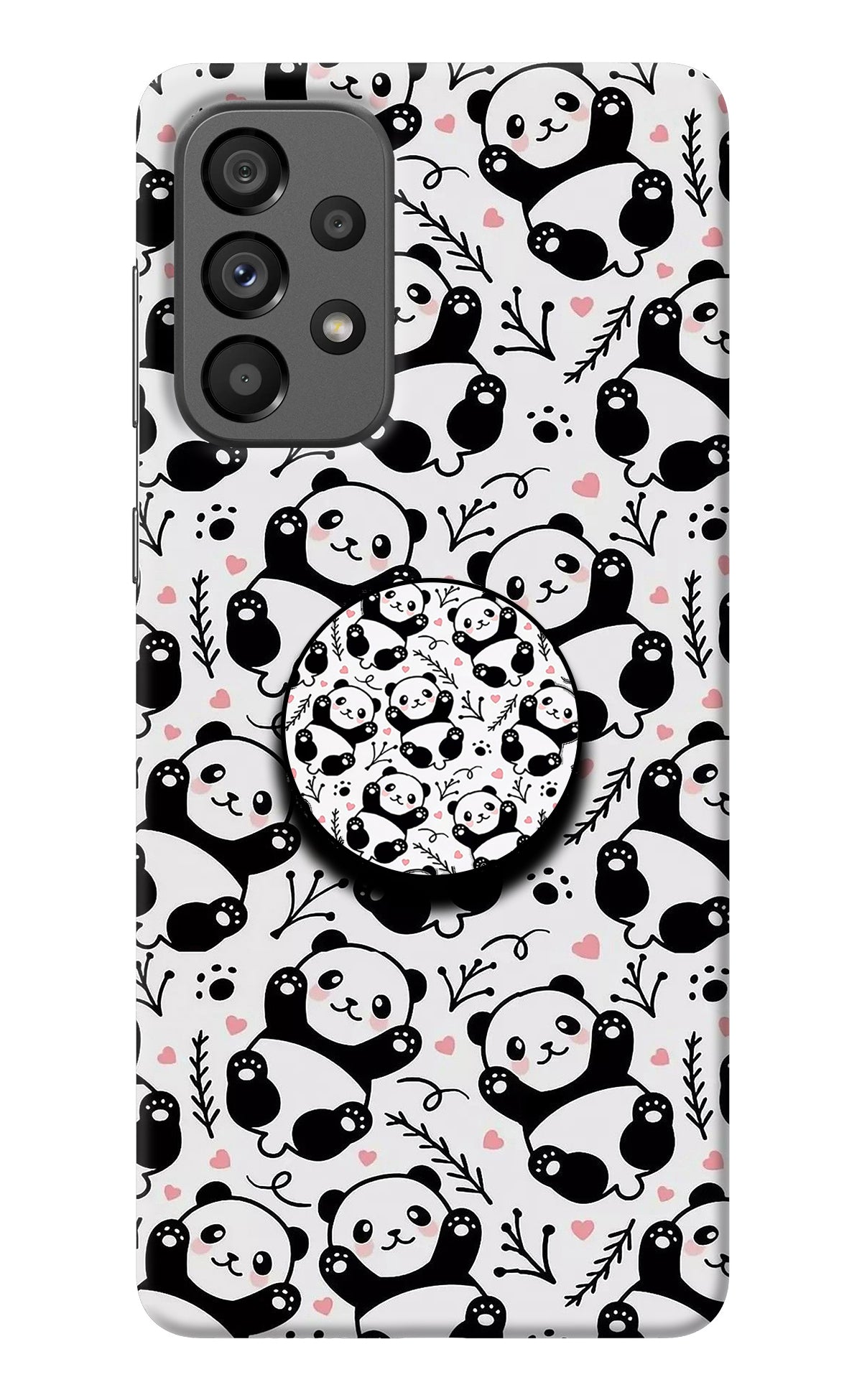 Cute Panda Samsung A73 5G Pop Case