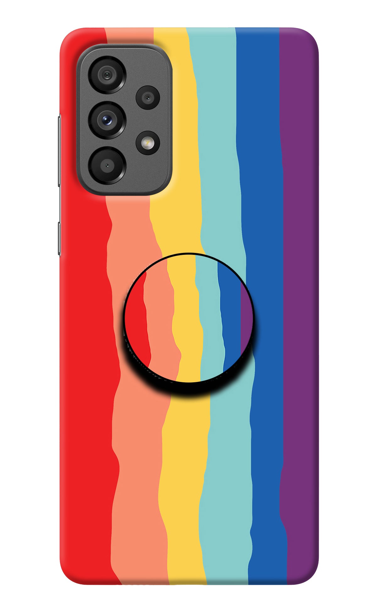 Rainbow Samsung A73 5G Pop Case