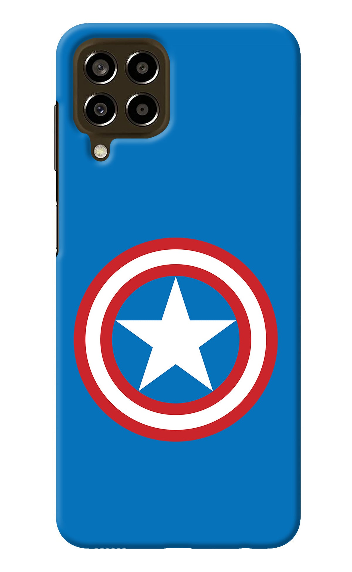 Captain America Logo Samsung M33 5G Back Cover