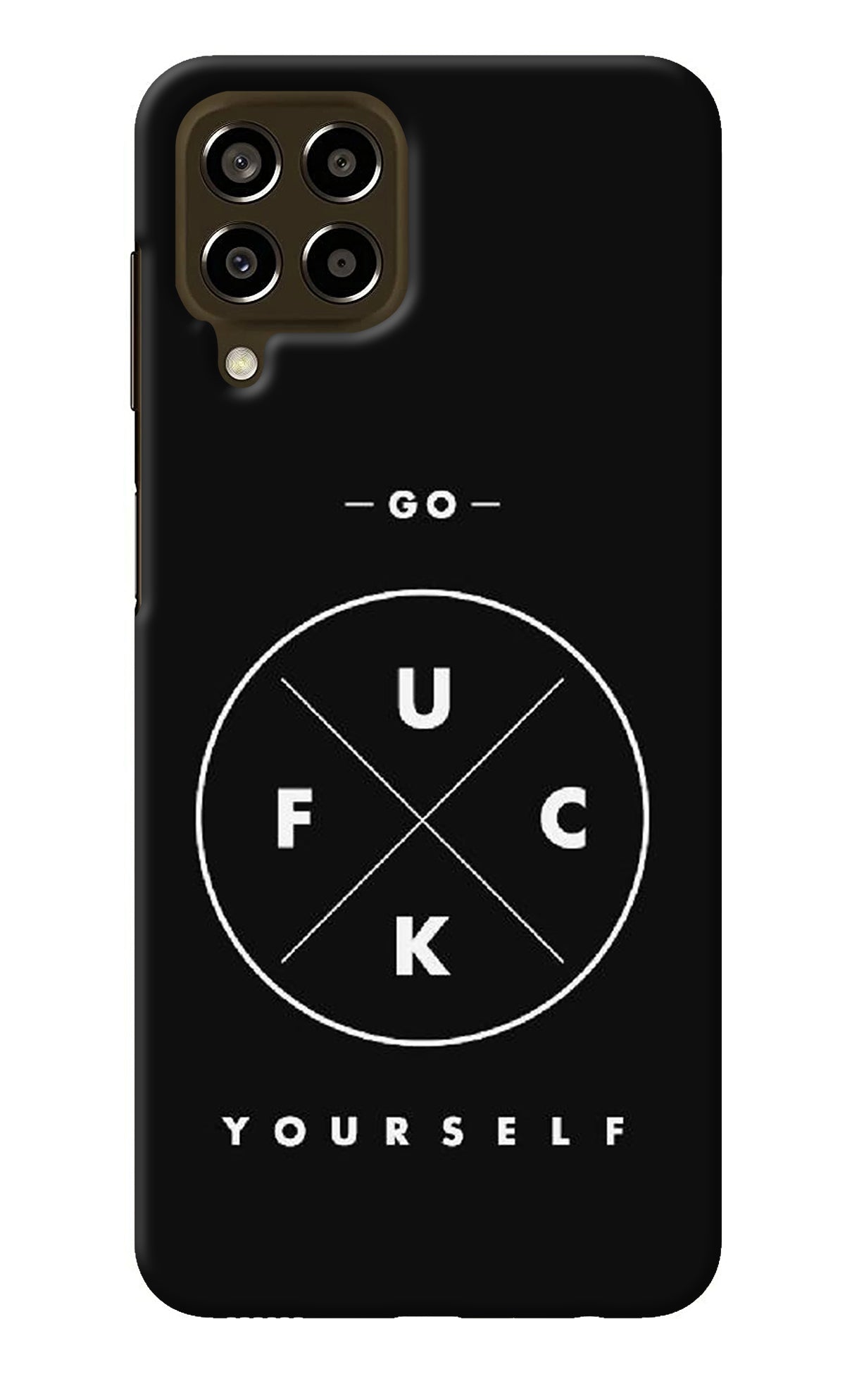 Go Fuck Yourself Samsung M33 5G Back Cover