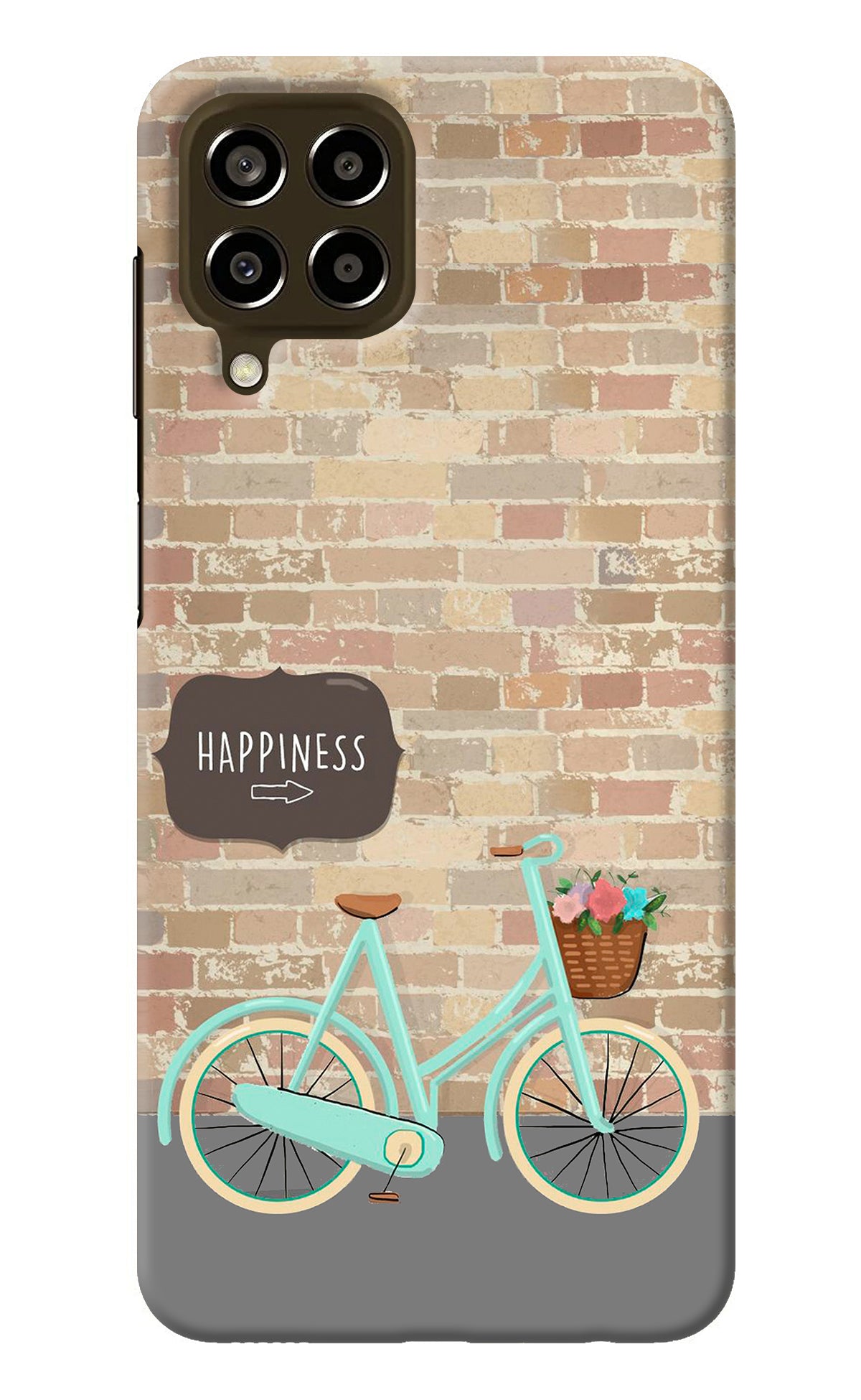 Happiness Artwork Samsung M33 5G Back Cover