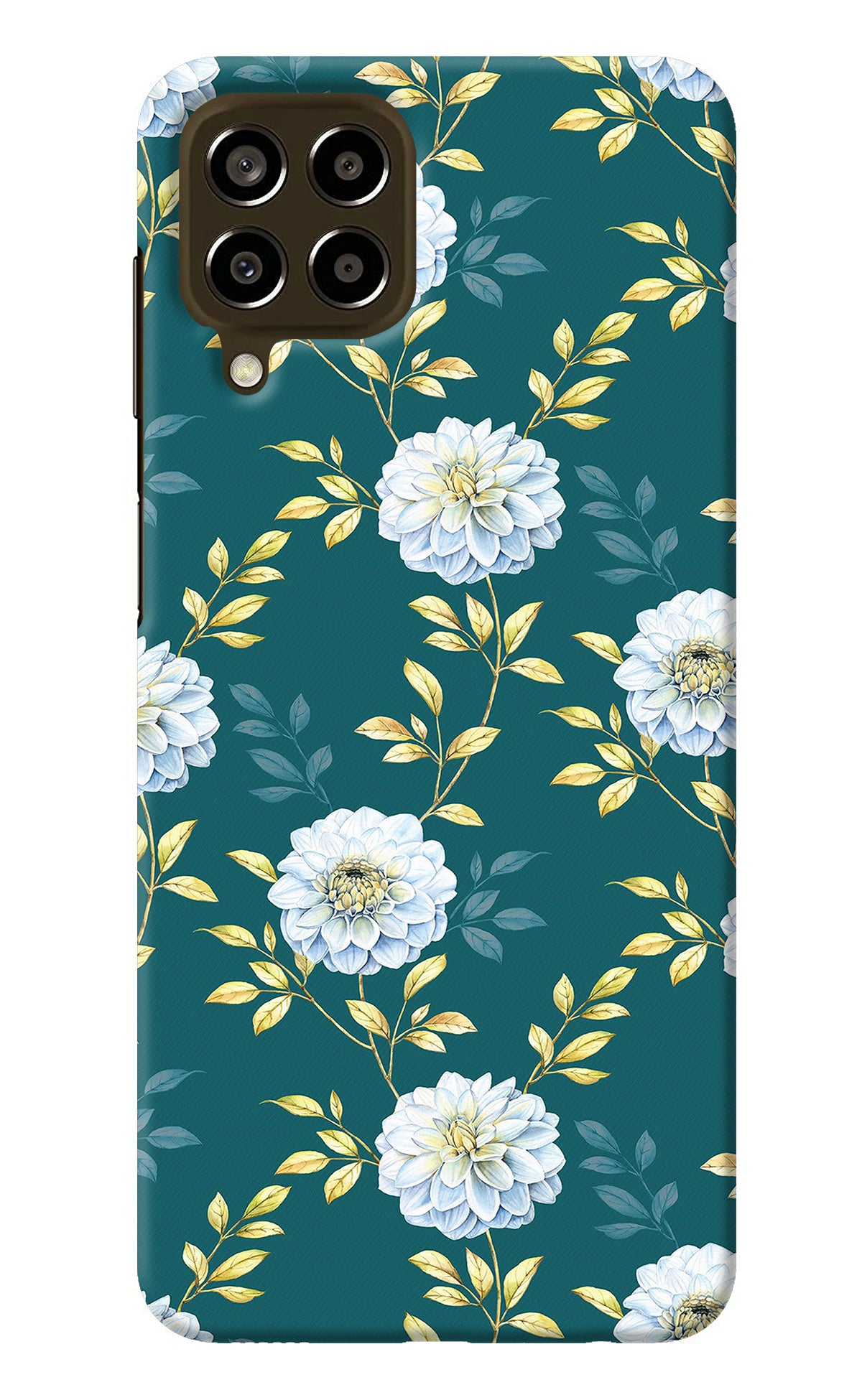 Flowers Samsung M33 5G Back Cover