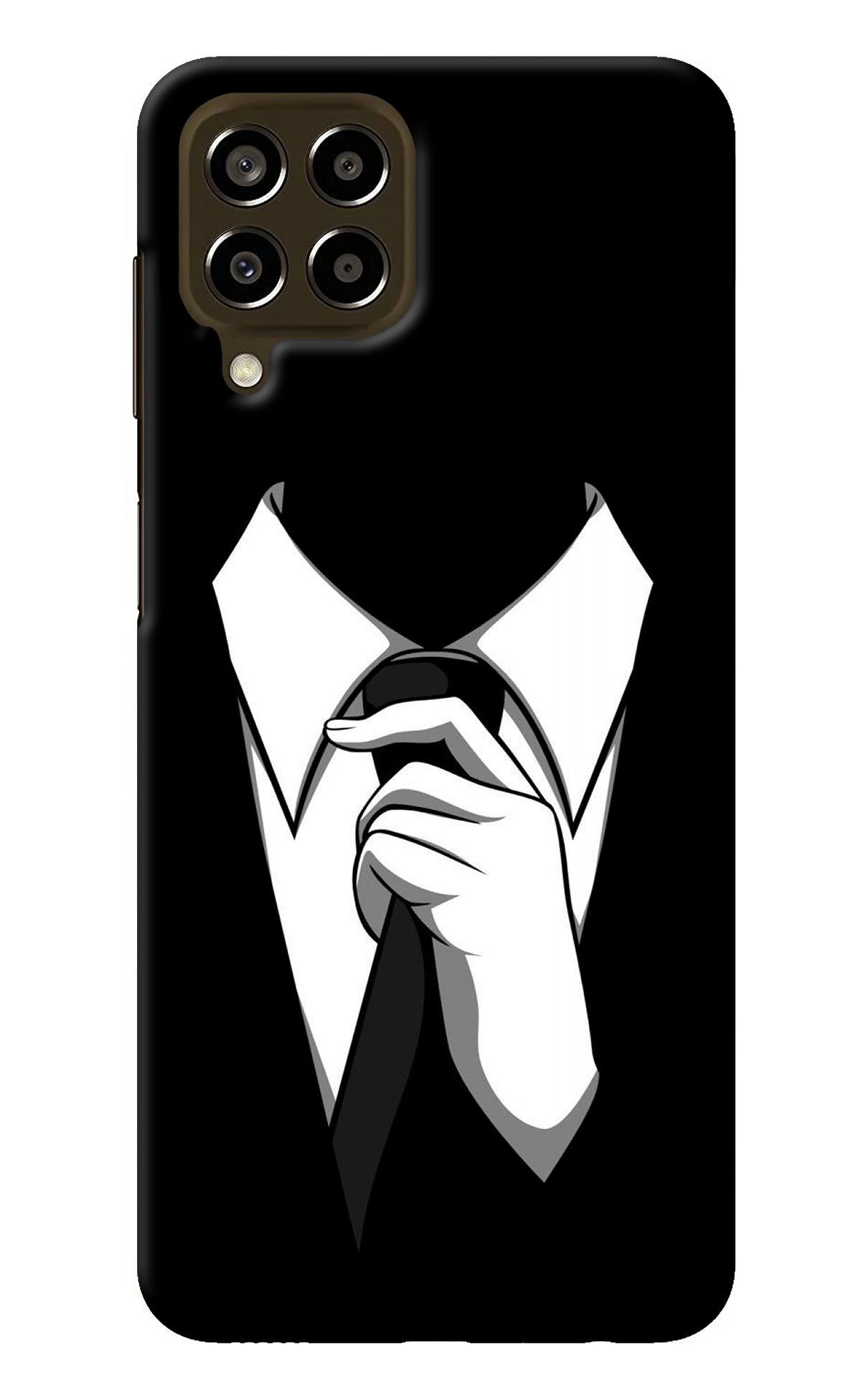 Black Tie Samsung M33 5G Back Cover