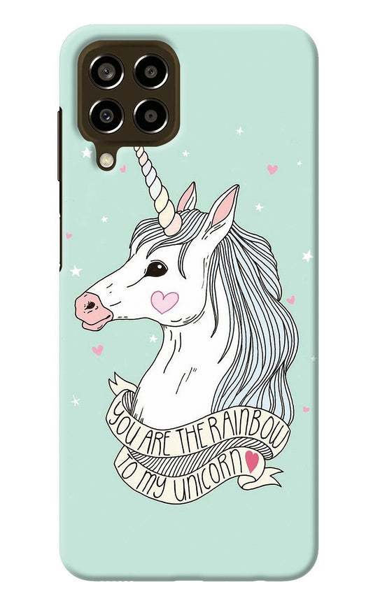 Unicorn Wallpaper Samsung M33 5G Back Cover