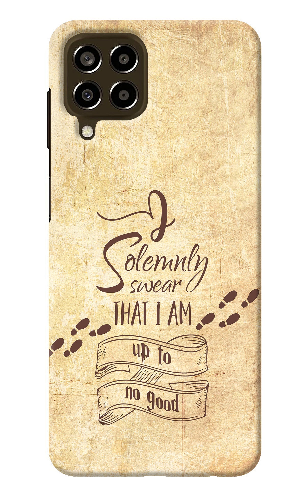 I Solemnly swear that i up to no good Samsung M33 5G Back Cover