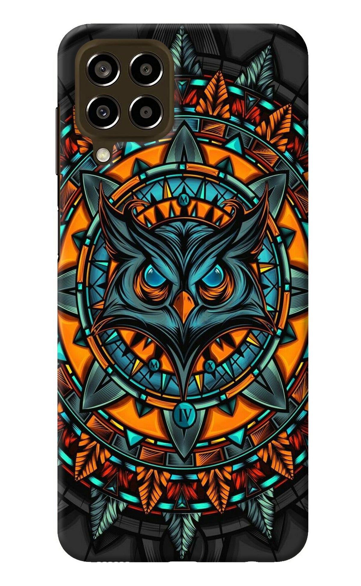 Angry Owl Art Samsung M33 5G Back Cover