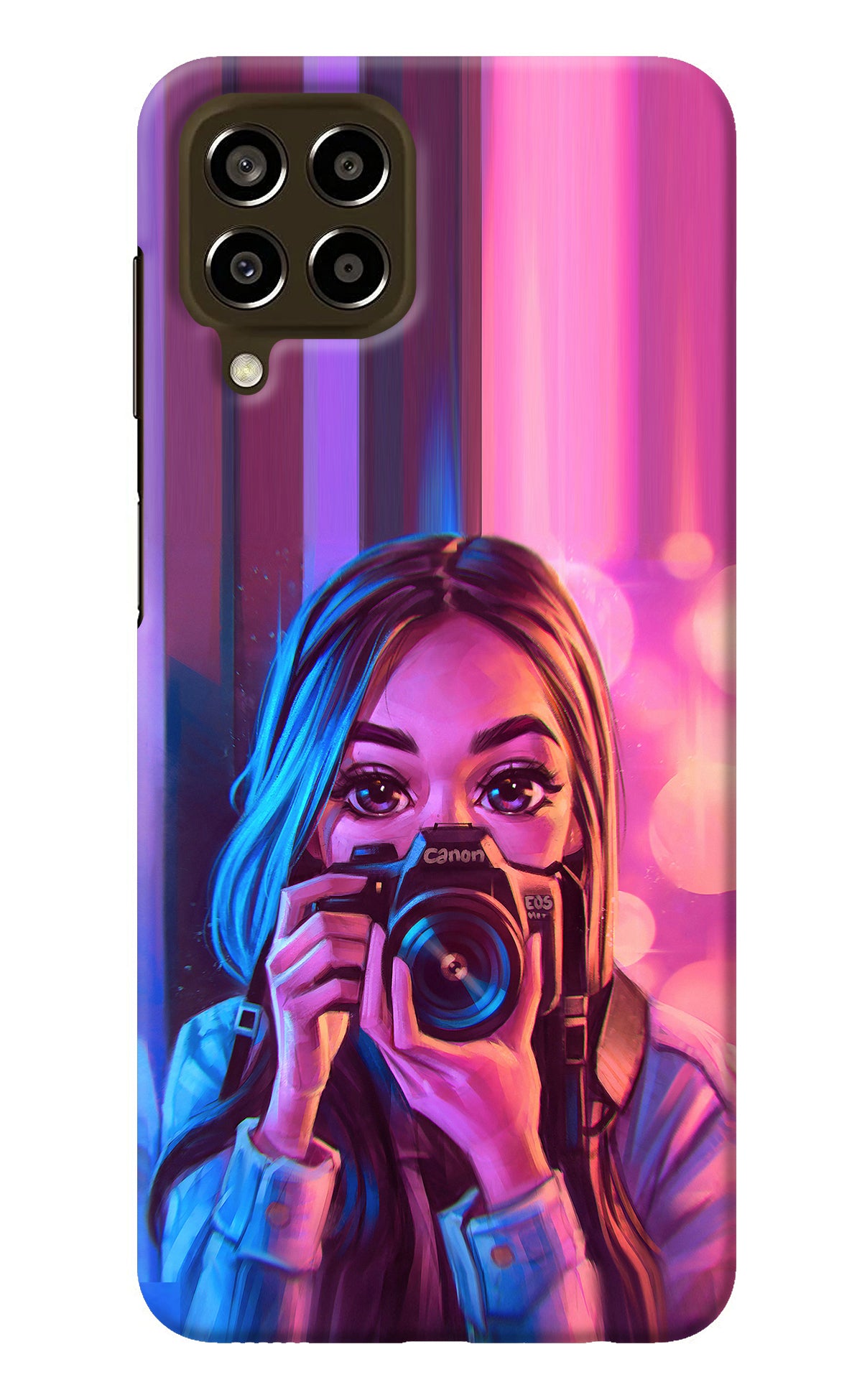 Girl Photographer Samsung M33 5G Back Cover