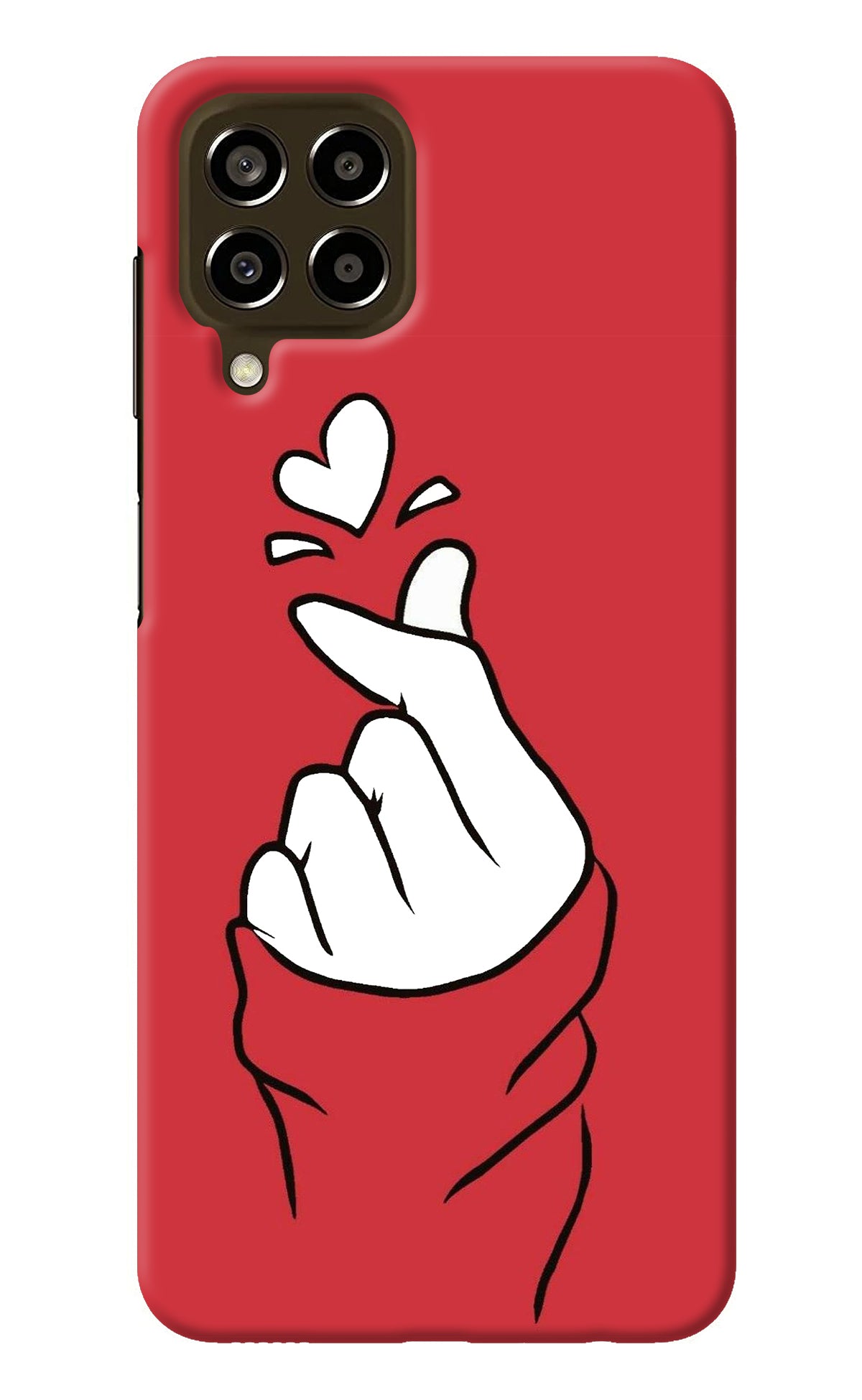 Korean Love Sign Samsung M33 5G Back Cover