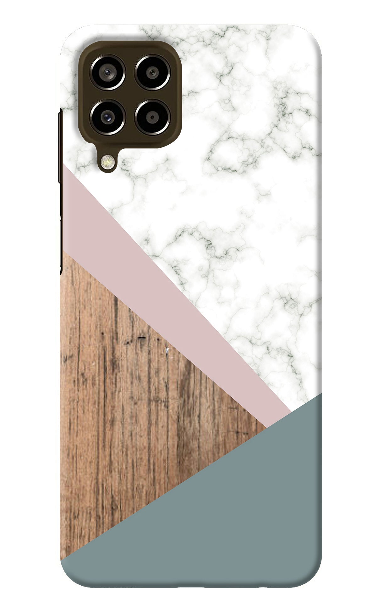 Marble wood Abstract Samsung M33 5G Back Cover