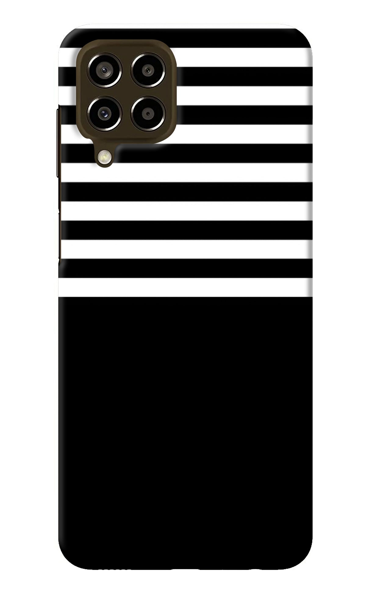 Black and White Print Samsung M33 5G Back Cover