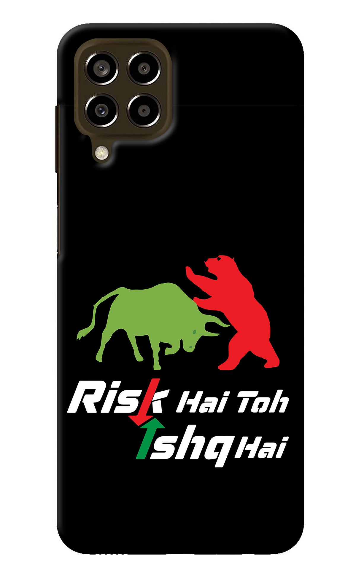 Risk Hai Toh Ishq Hai Samsung M33 5G Back Cover