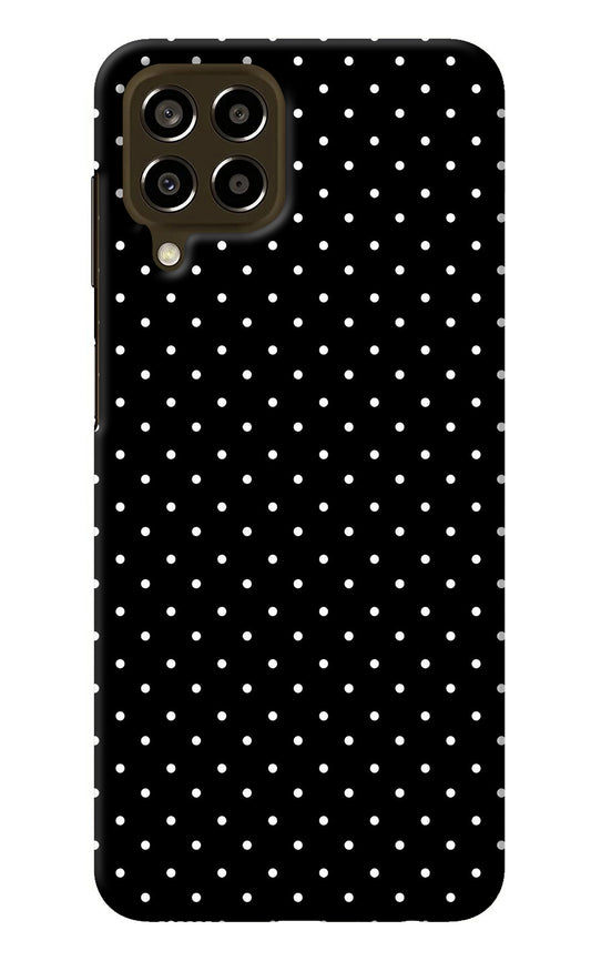 White Dots Samsung M33 5G Back Cover