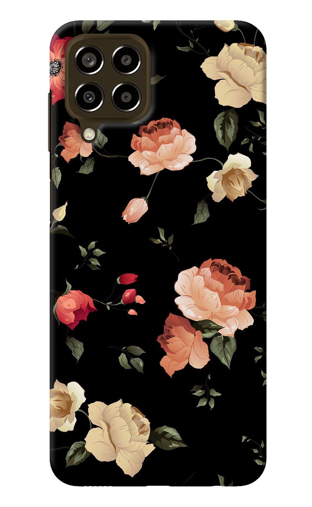 Flowers Samsung M33 5G Back Cover