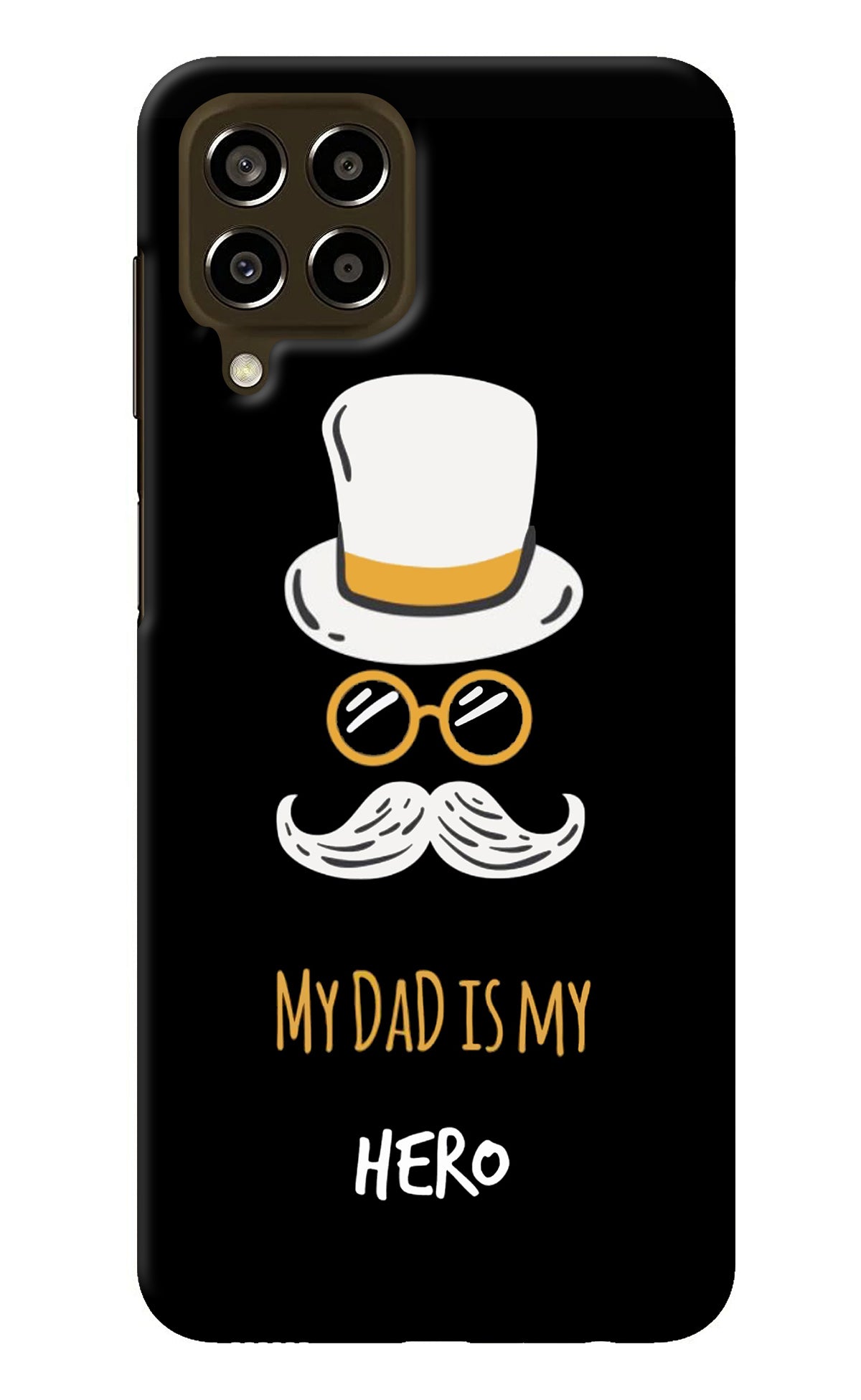 My Dad Is My Hero Samsung M33 5G Back Cover