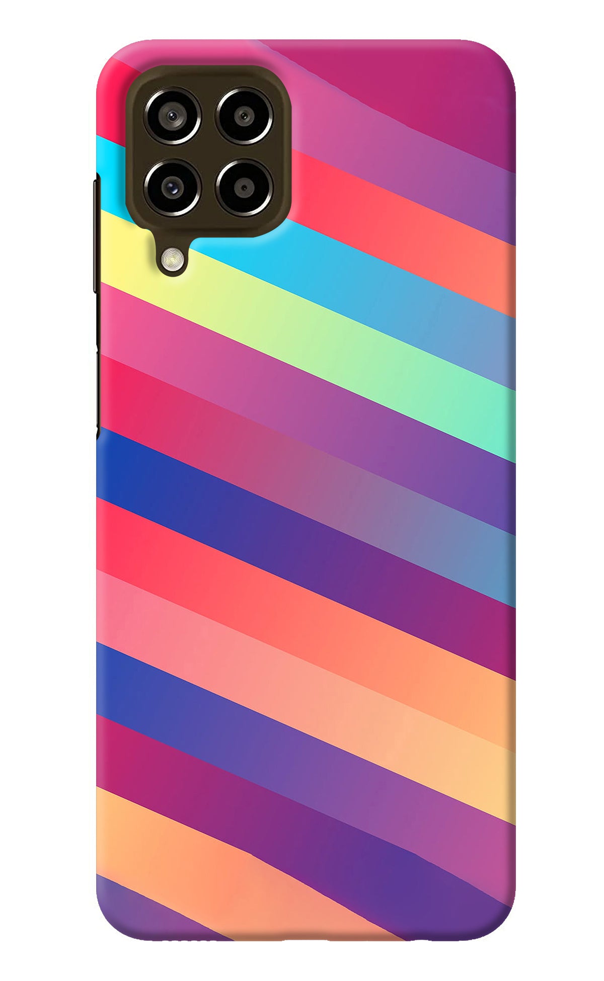 Stripes color Samsung M33 5G Back Cover