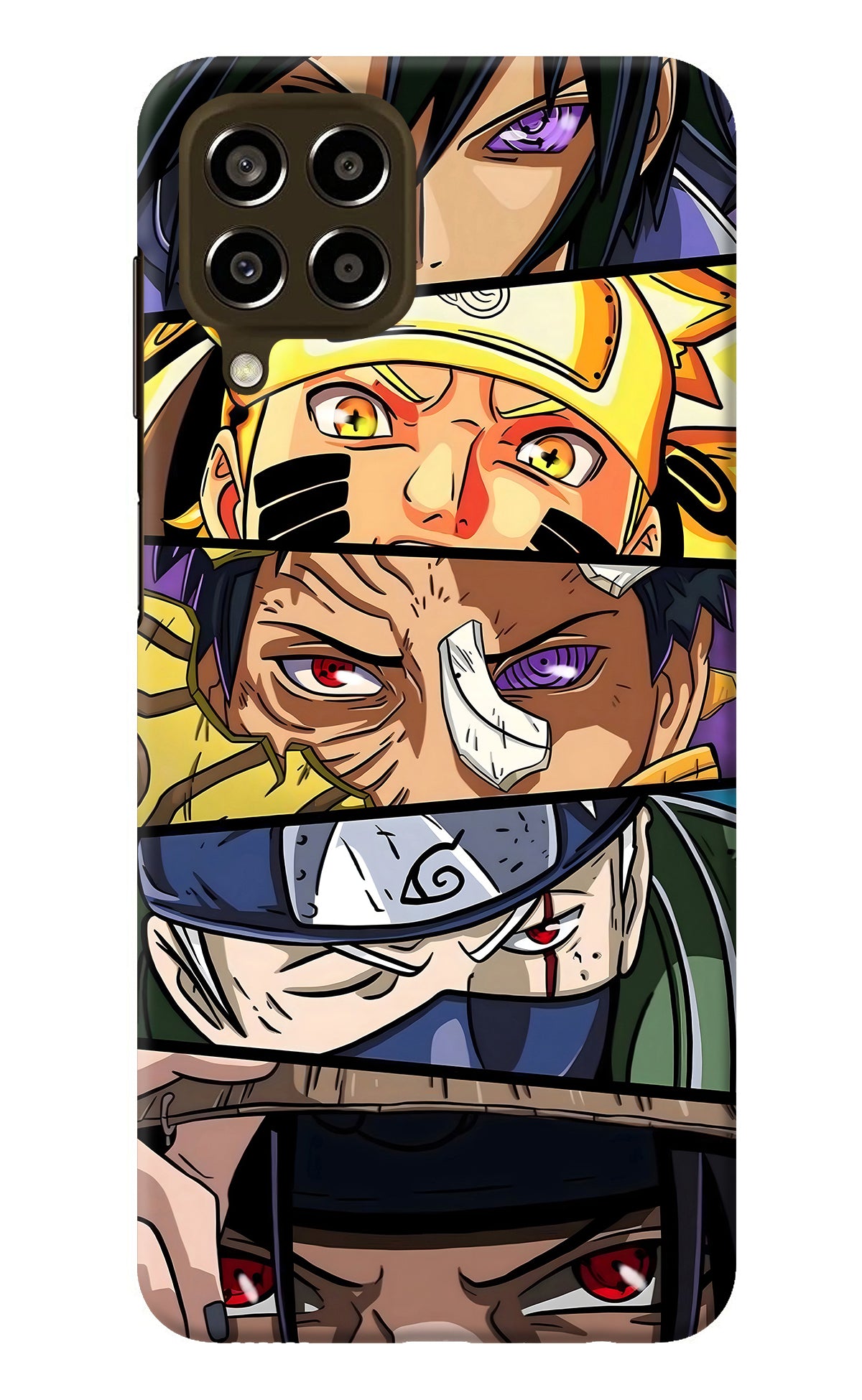 Naruto Character Samsung M33 5G Back Cover