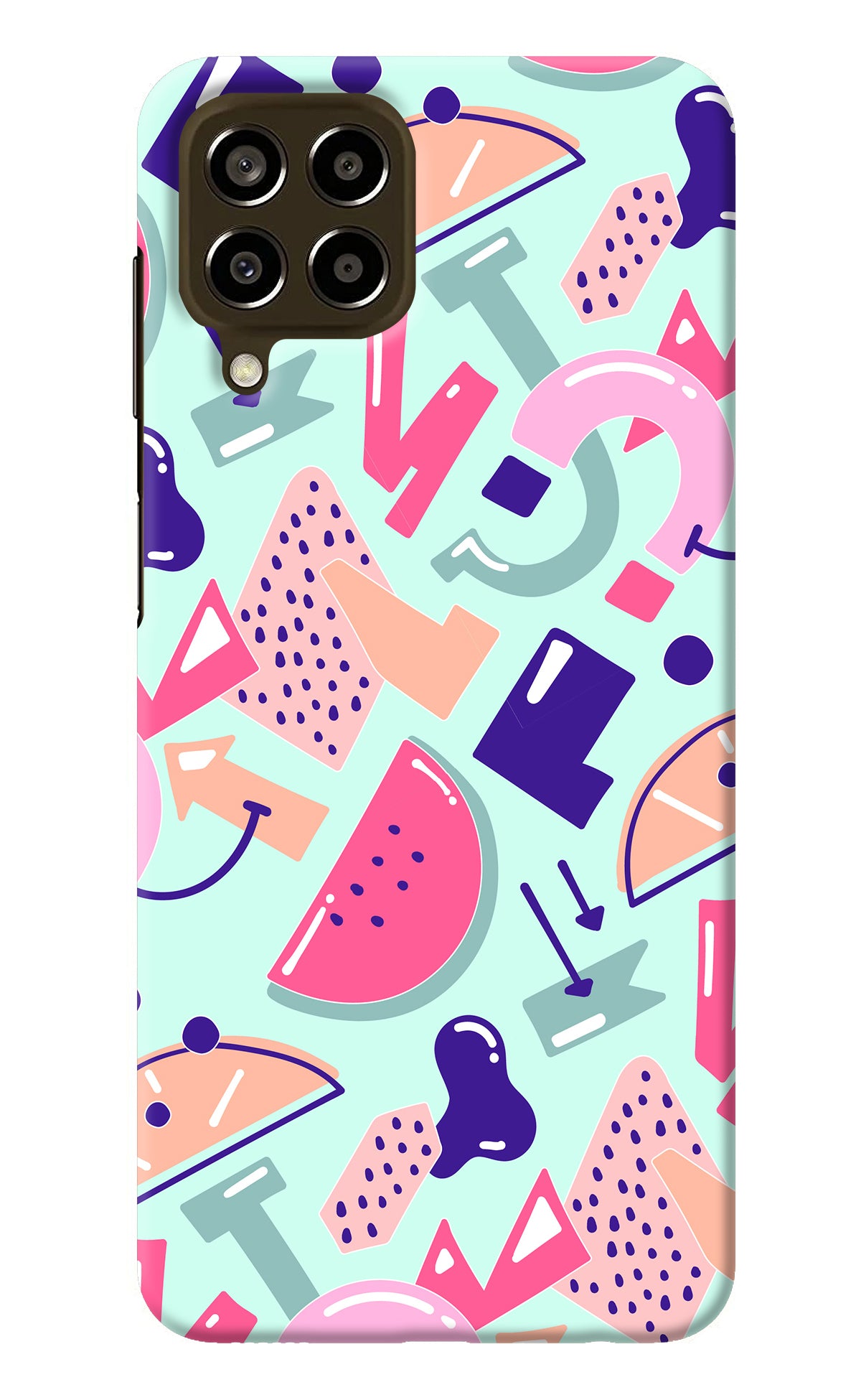 Doodle Pattern Samsung M33 5G Back Cover