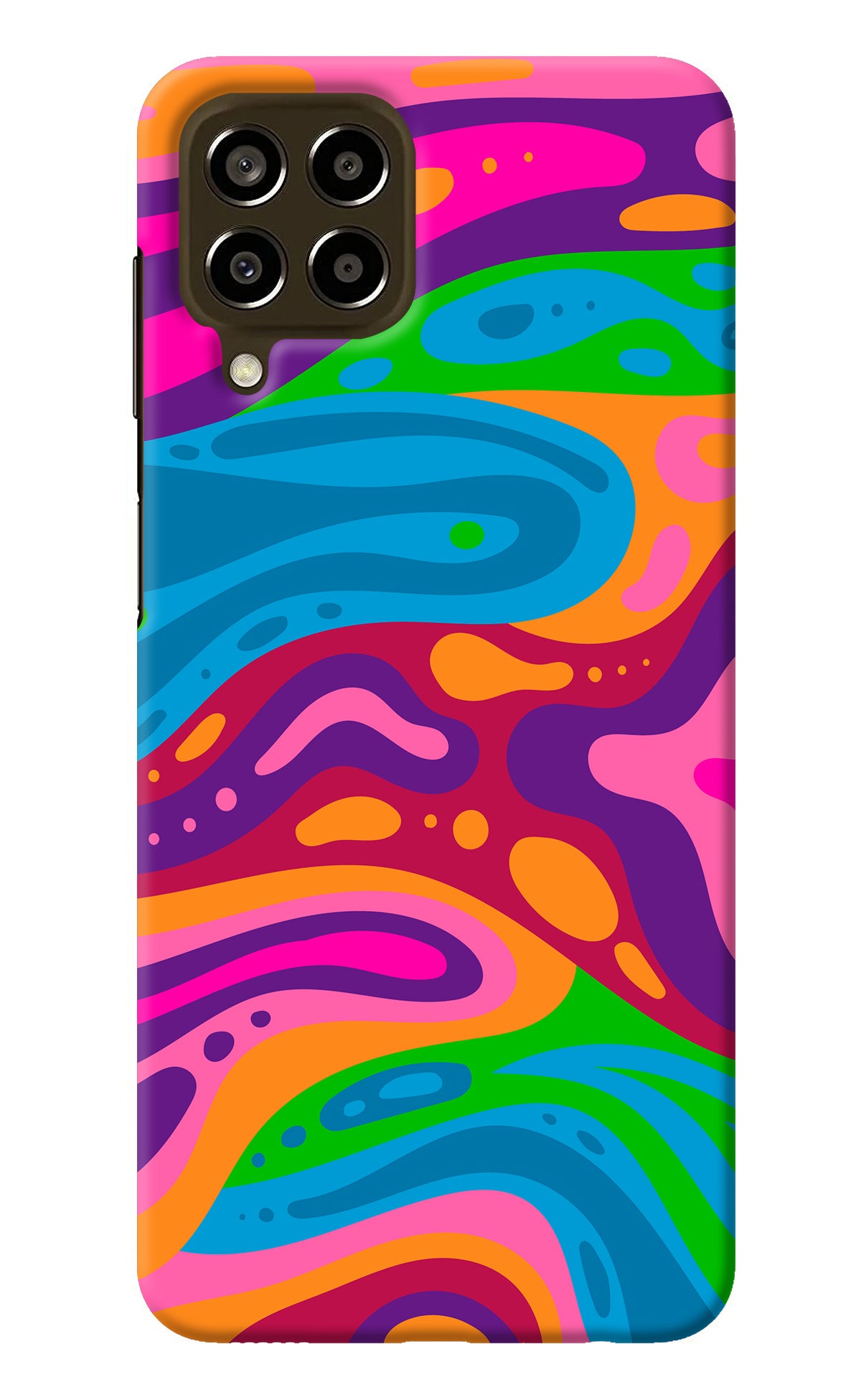 Trippy Pattern Samsung M33 5G Back Cover