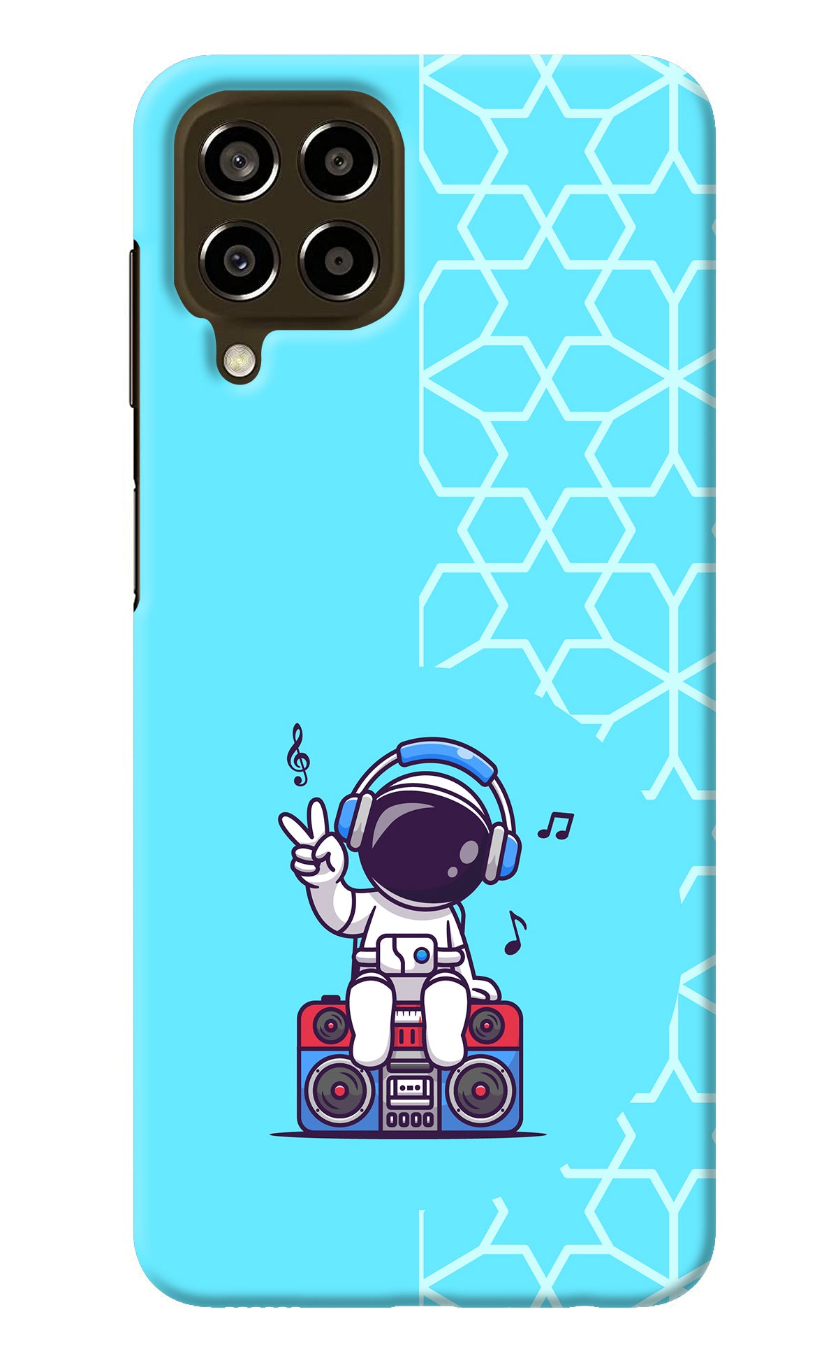 Cute Astronaut Chilling Samsung M33 5G Back Cover