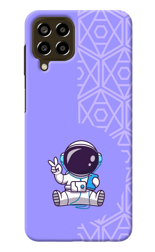 Cute Astronaut Chilling Samsung M33 5G Back Cover