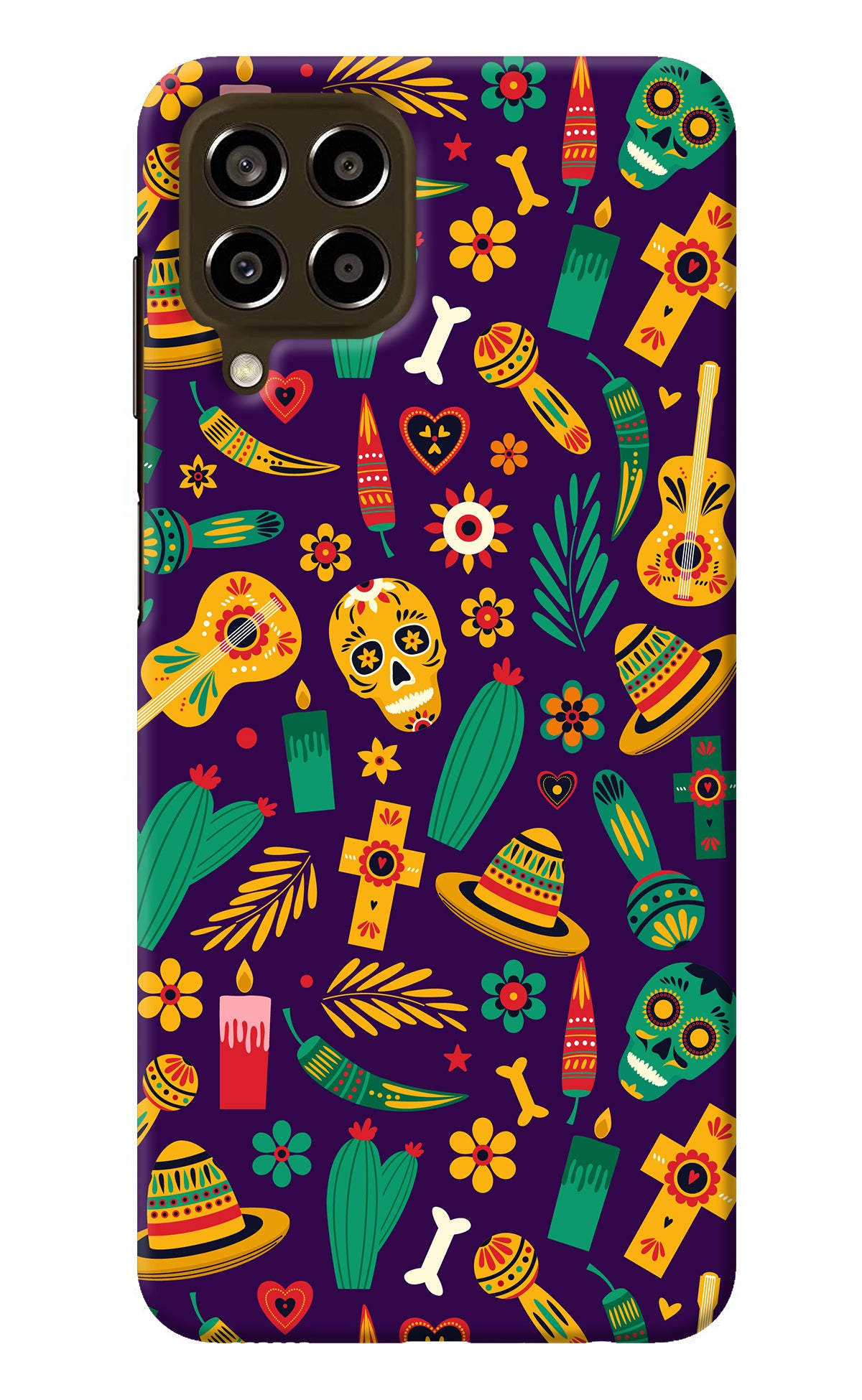 Mexican Artwork Samsung M33 5G Back Cover