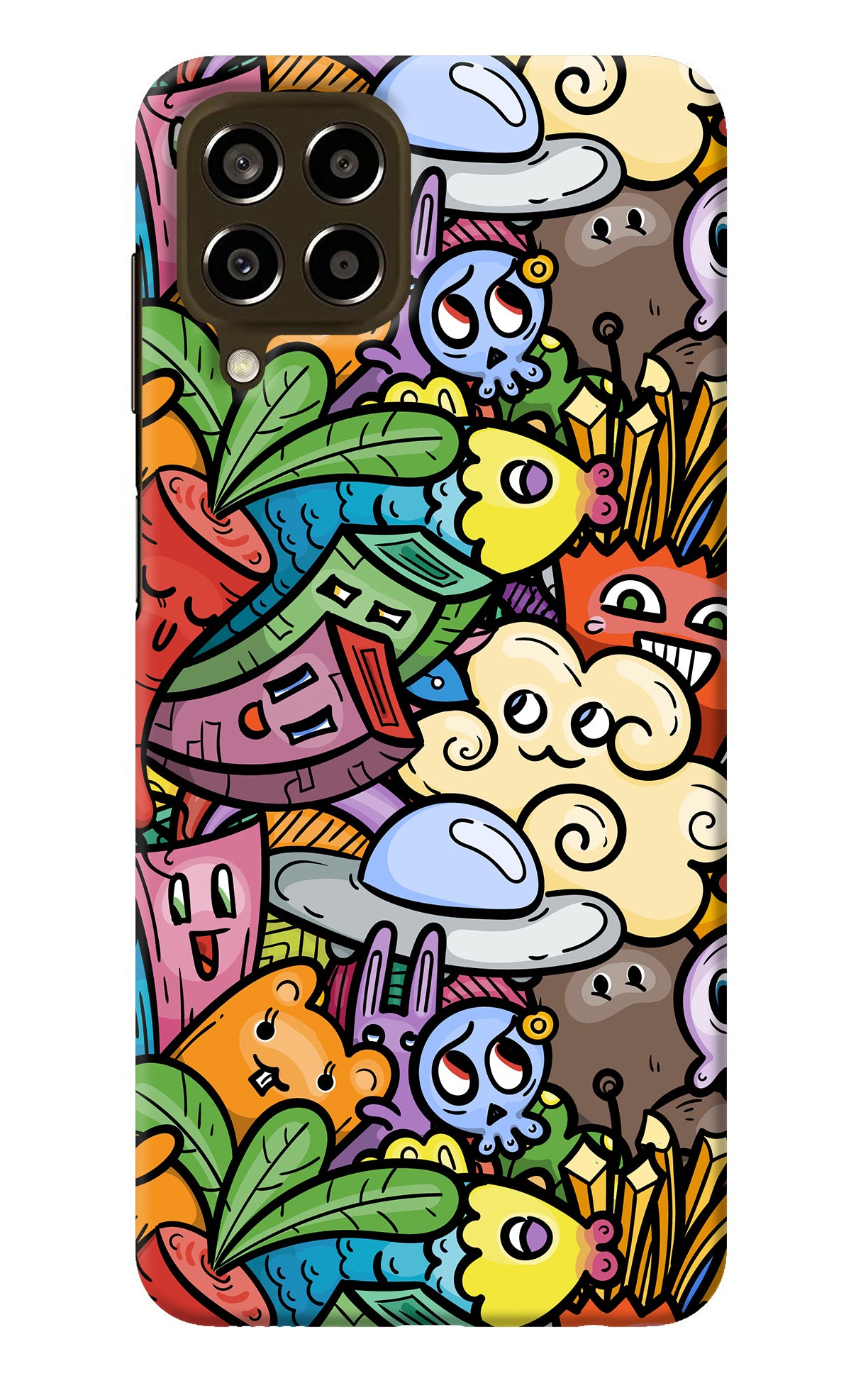 Veggie Doodle Samsung M33 5G Back Cover