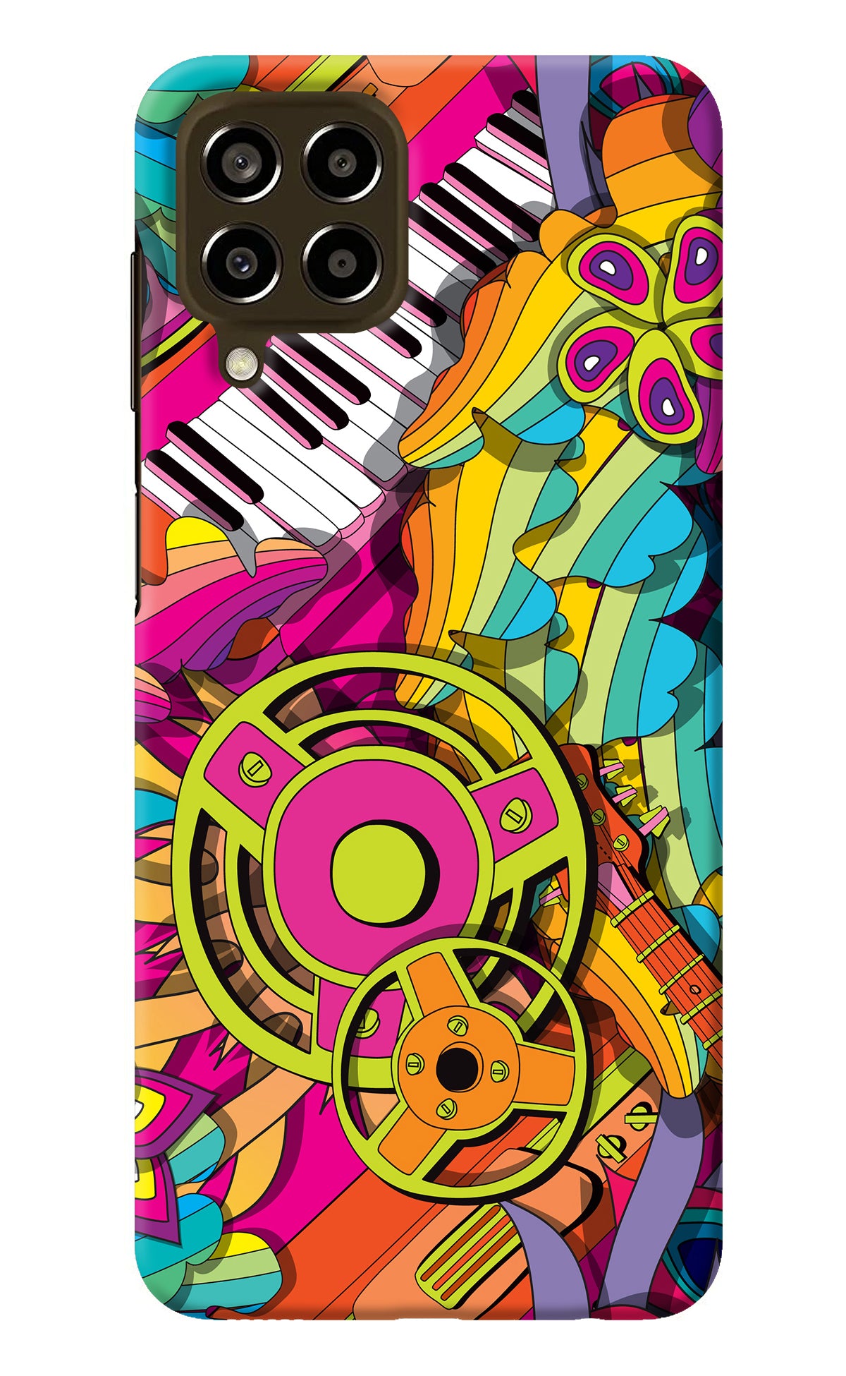 Music Doodle Samsung M33 5G Back Cover