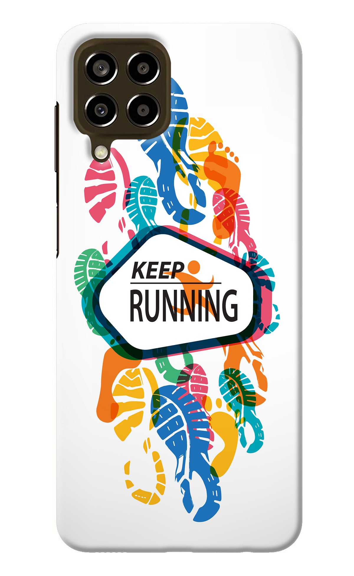 Keep Running Samsung M33 5G Back Cover