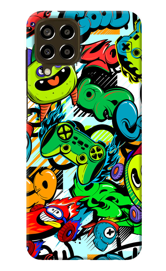 Game Doodle Samsung M33 5G Back Cover