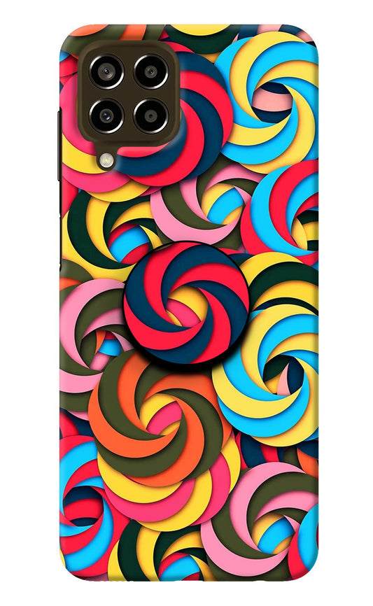 Spiral Pattern Samsung M33 5G Pop Case