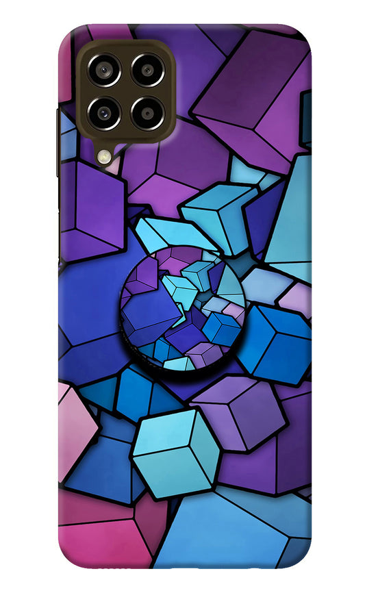 Cubic Abstract Samsung M33 5G Pop Case