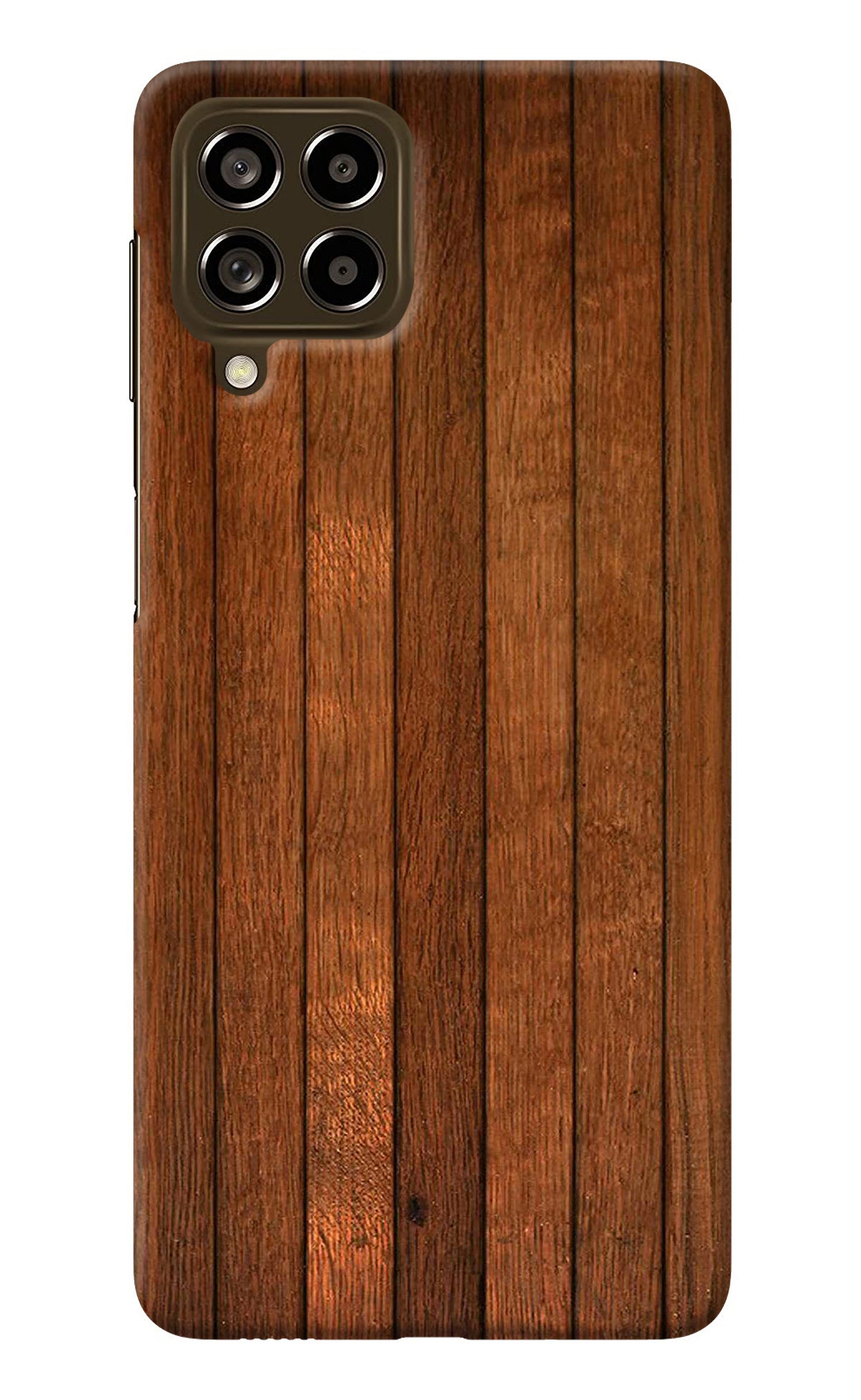 Wooden Artwork Bands Samsung M53 5G Back Cover