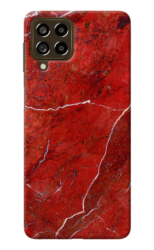 Red Marble Design Samsung M53 5G Back Cover