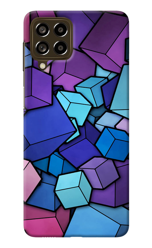 Cubic Abstract Samsung M53 5G Back Cover