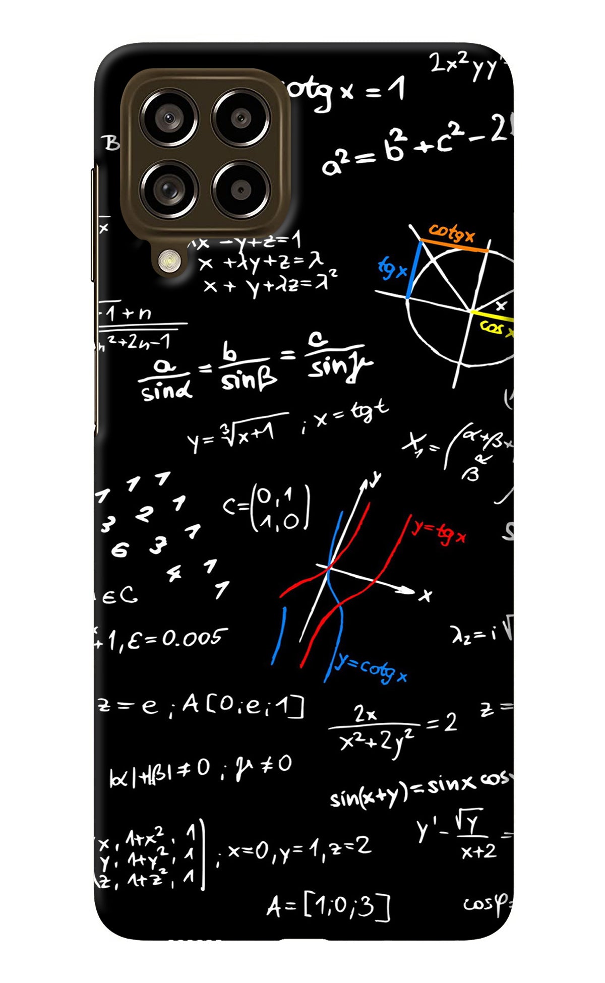 Mathematics Formula Samsung M53 5G Back Cover