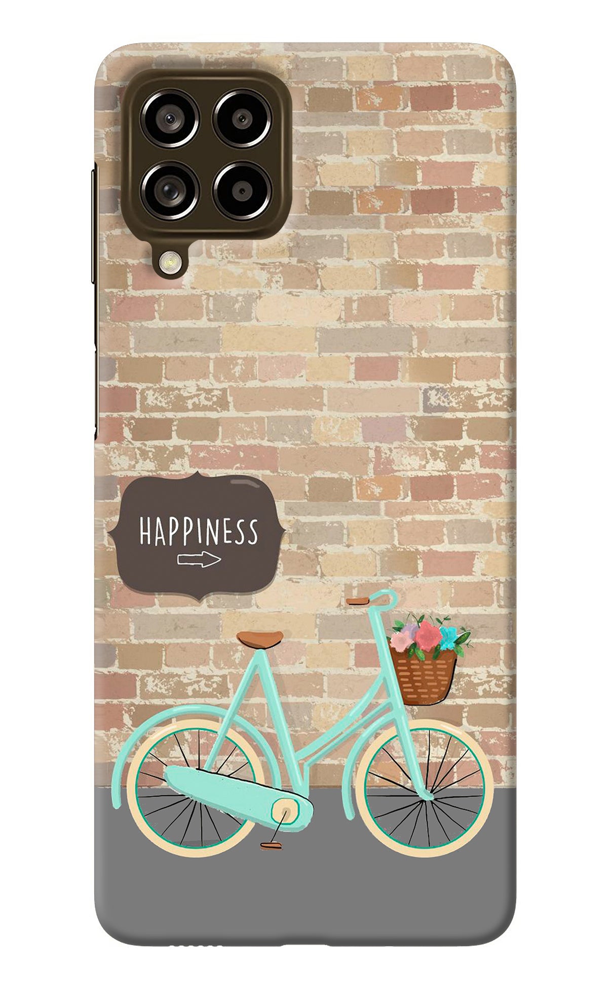 Happiness Artwork Samsung M53 5G Back Cover