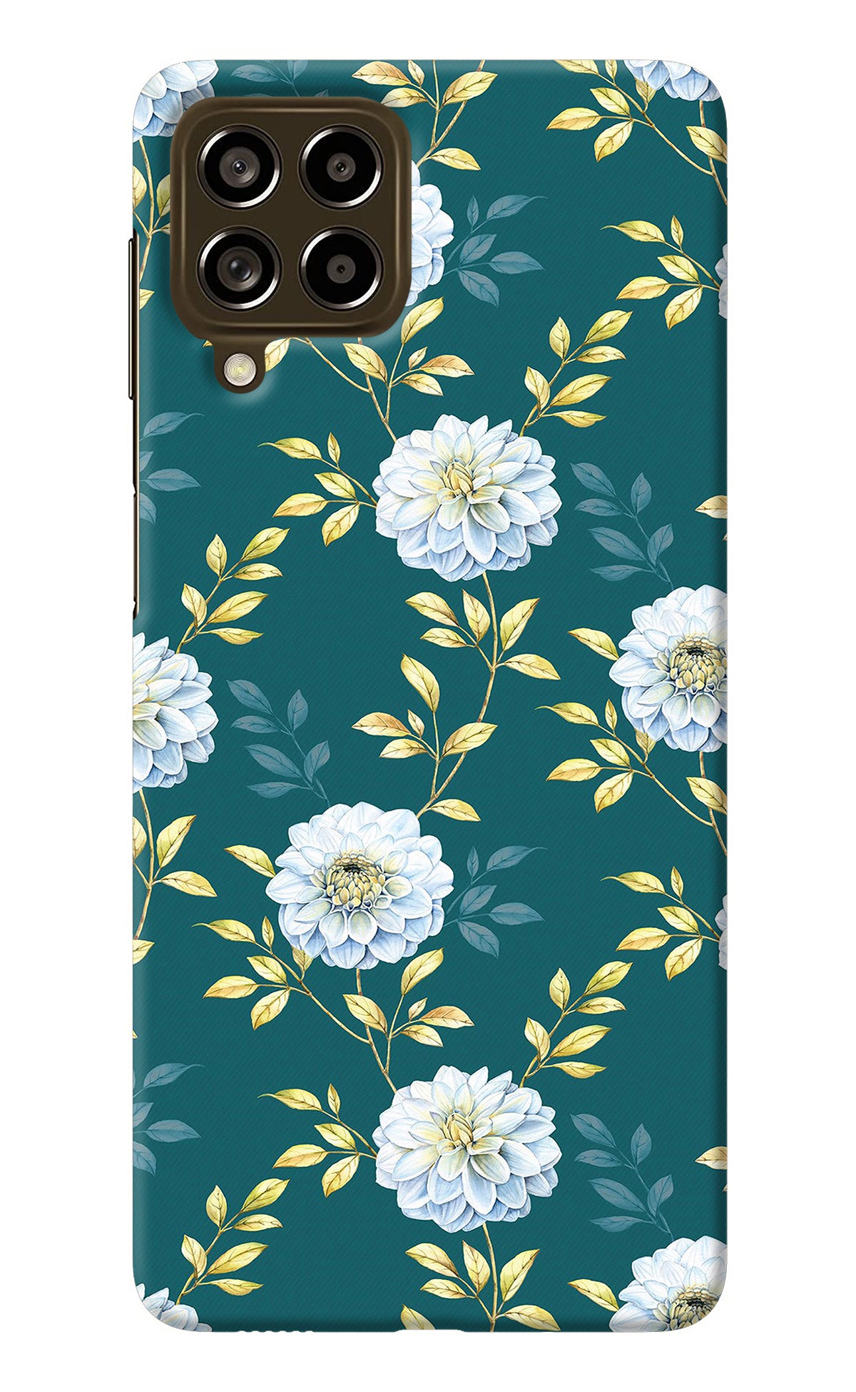 Flowers Samsung M53 5G Back Cover