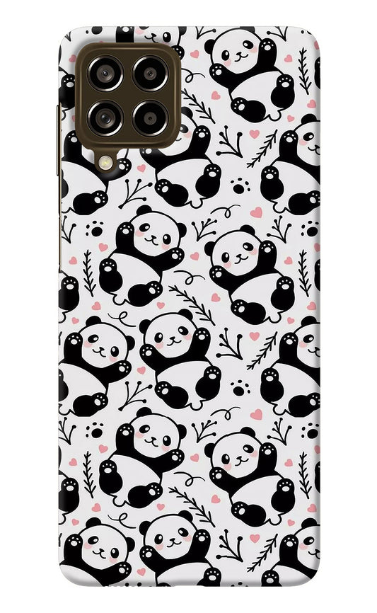 Cute Panda Samsung M53 5G Back Cover