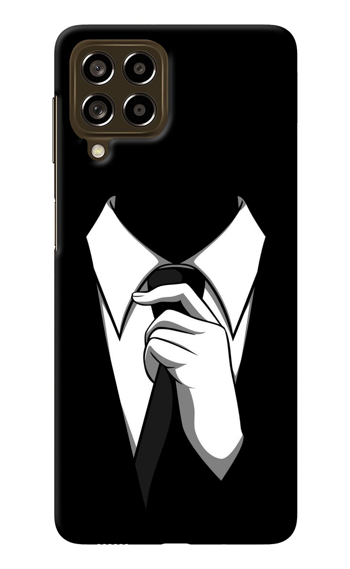 Black Tie Samsung M53 5G Back Cover