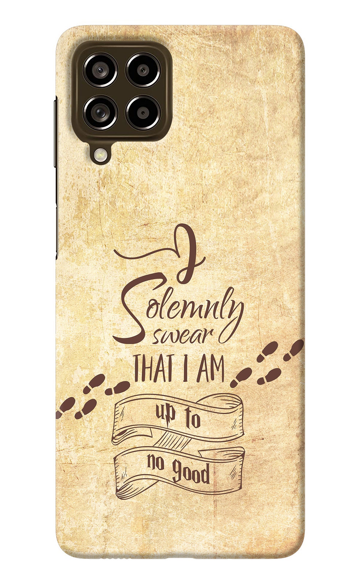 I Solemnly swear that i up to no good Samsung M53 5G Back Cover