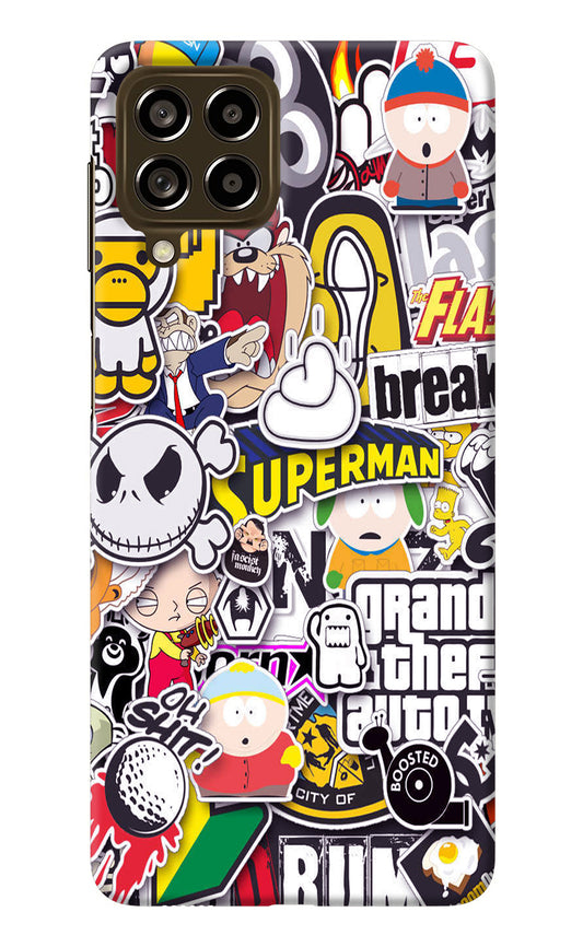 Sticker Bomb Samsung M53 5G Back Cover