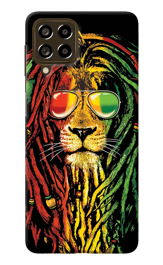 Rasta Lion Samsung M53 5G Back Cover