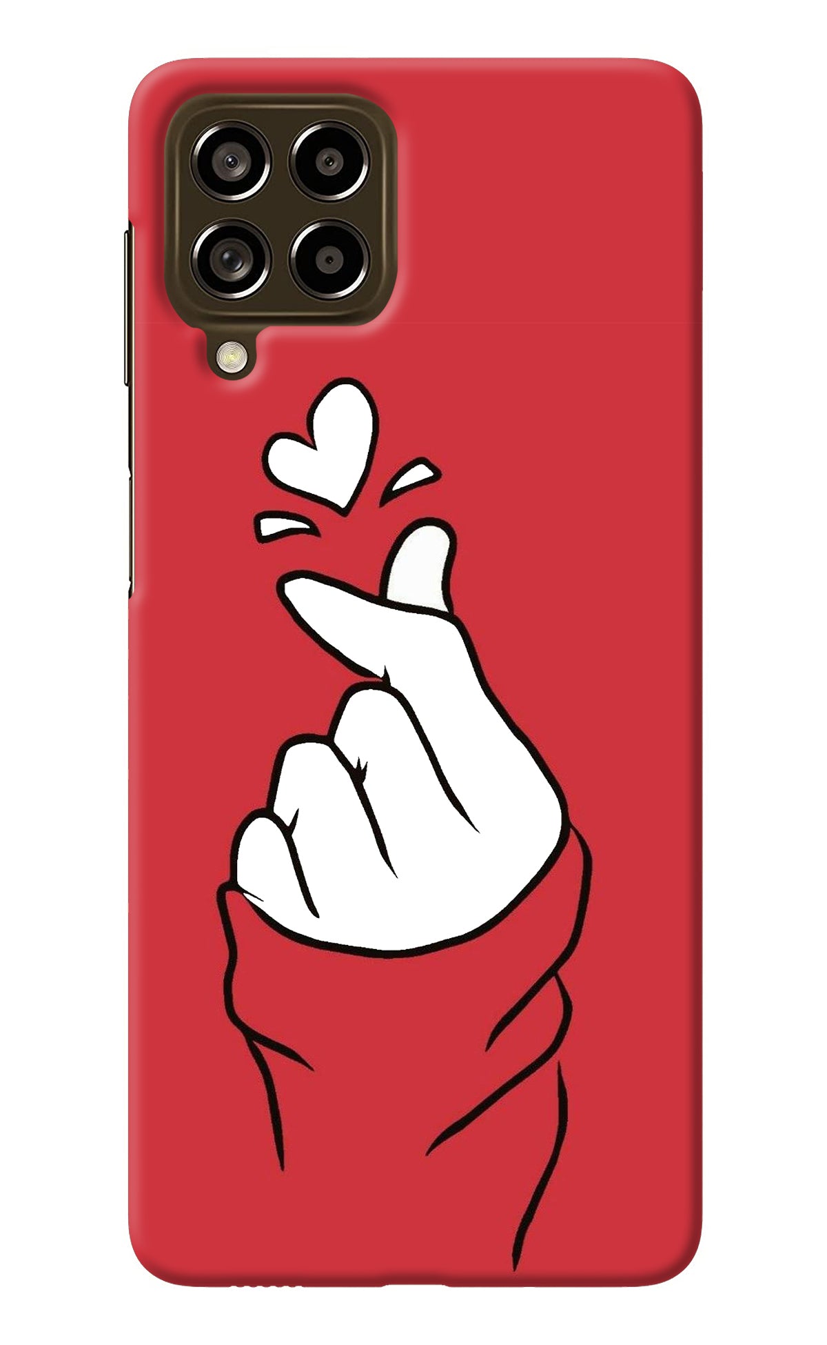 Korean Love Sign Samsung M53 5G Back Cover