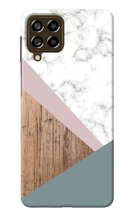 Marble wood Abstract Samsung M53 5G Back Cover