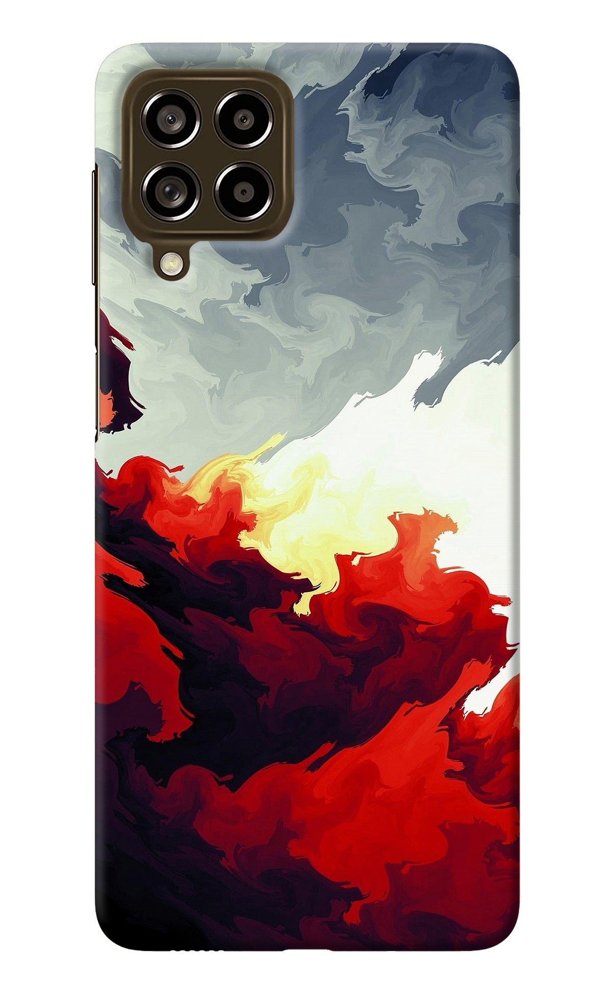 Fire Cloud Samsung M53 5G Back Cover