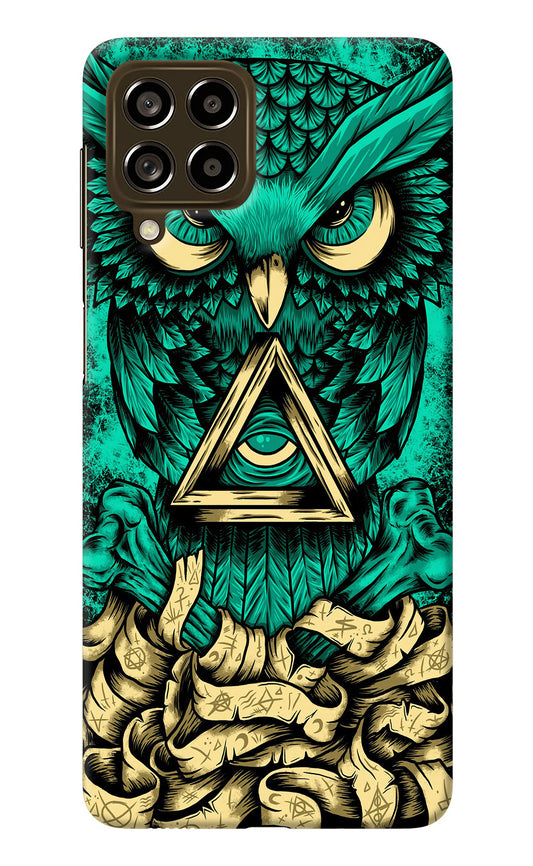 Green Owl Samsung M53 5G Back Cover