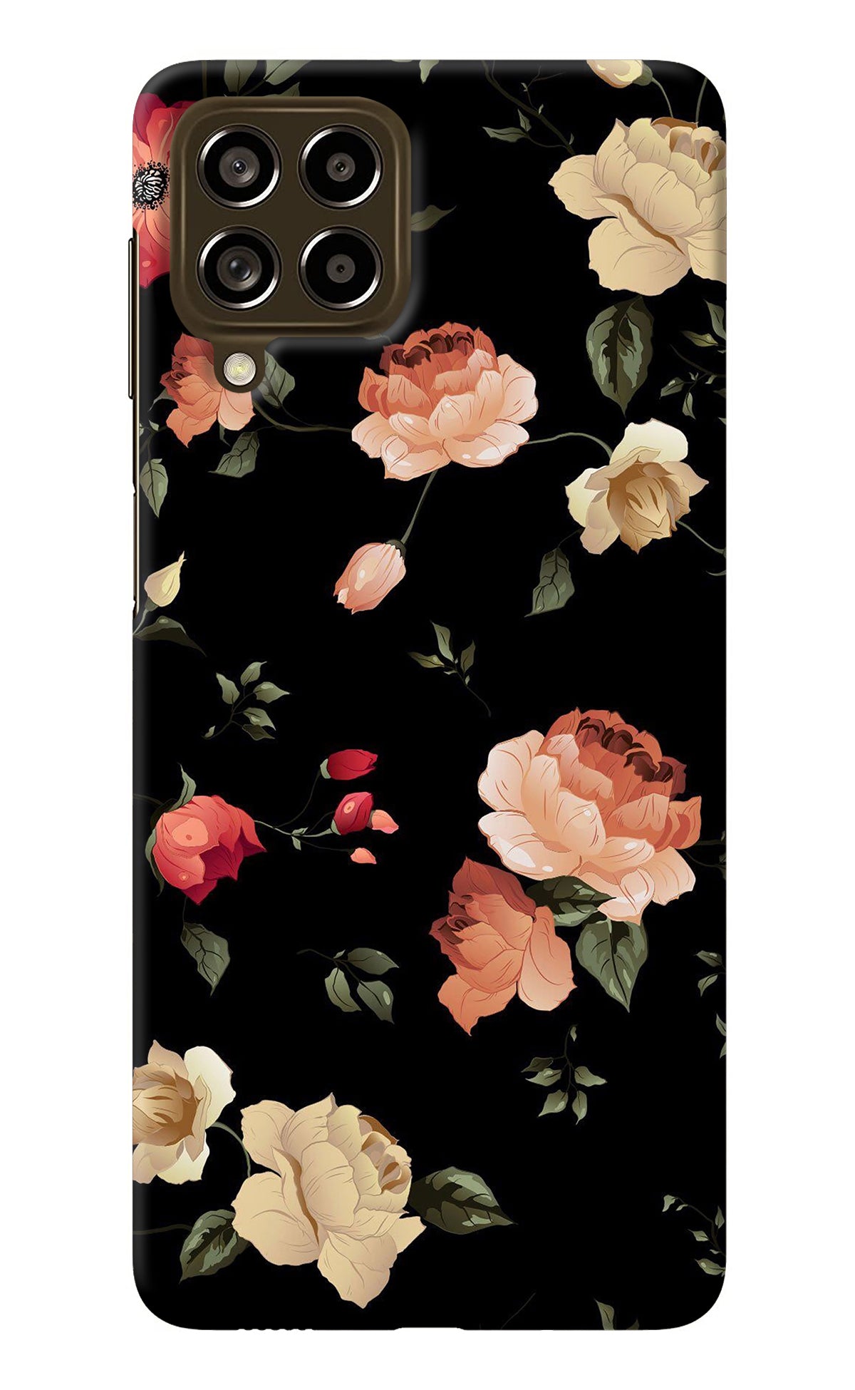 Flowers Samsung M53 5G Back Cover