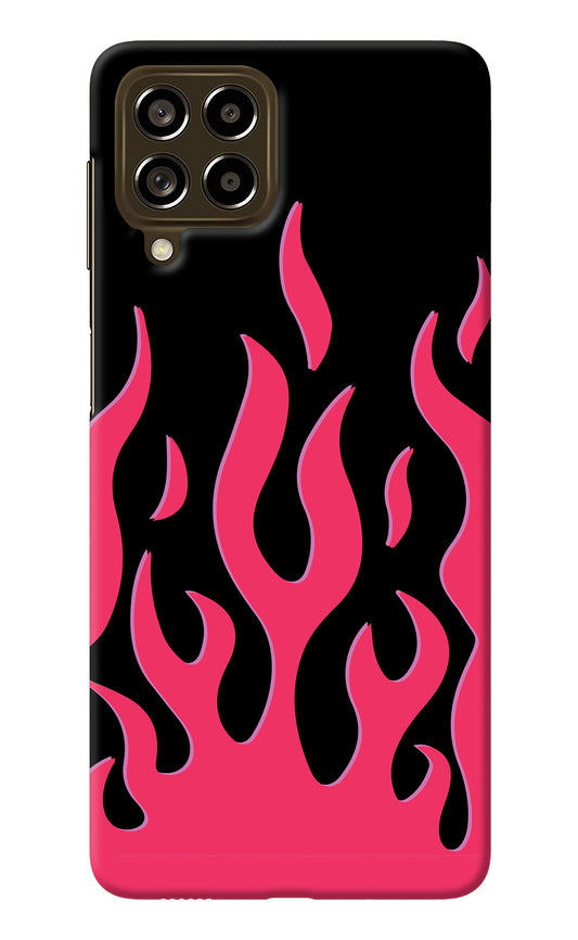 Fire Flames Samsung M53 5G Back Cover