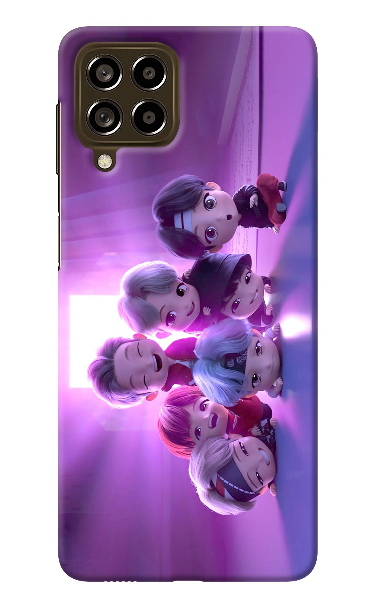 BTS Chibi Samsung M53 5G Back Cover