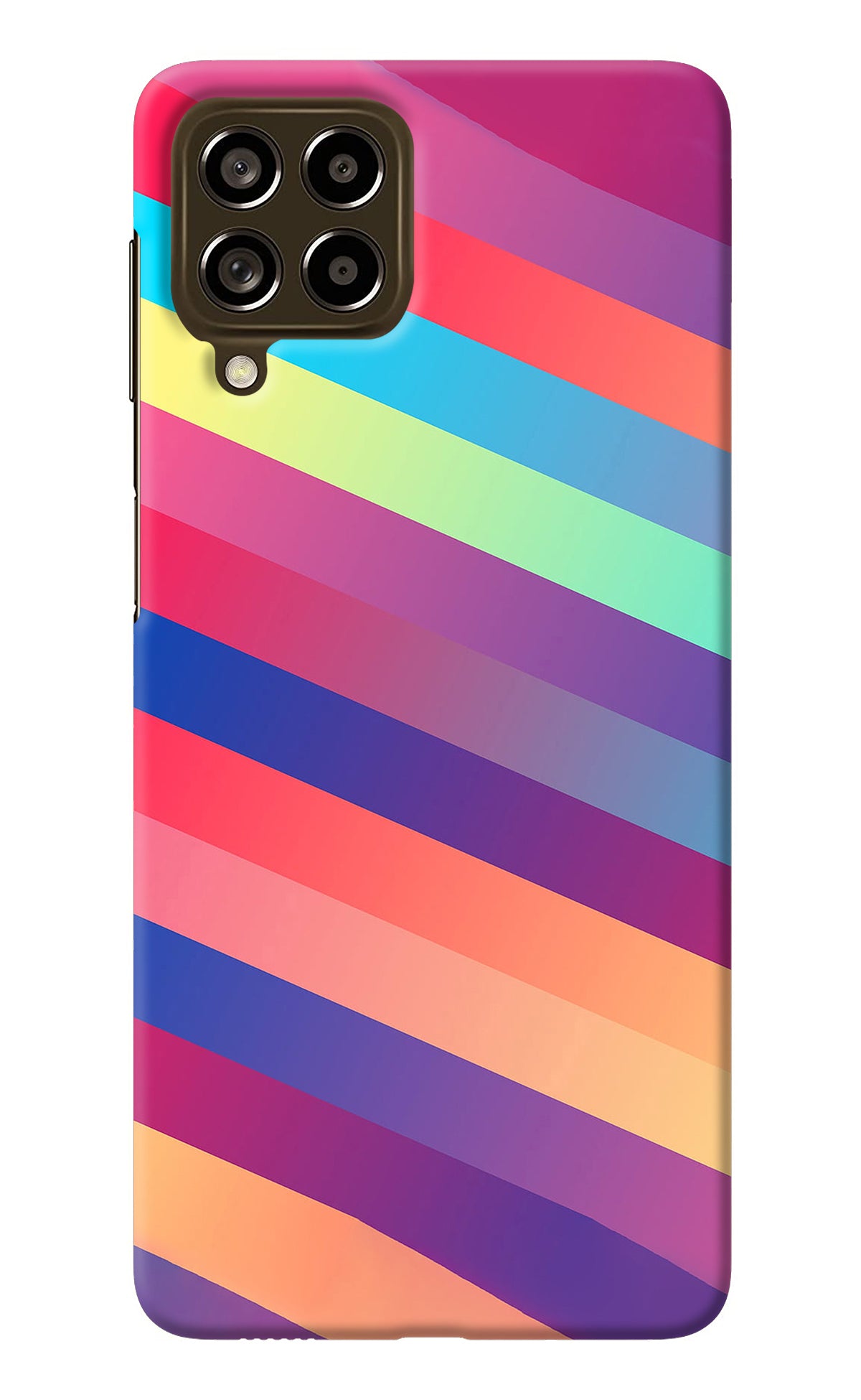 Stripes color Samsung M53 5G Back Cover